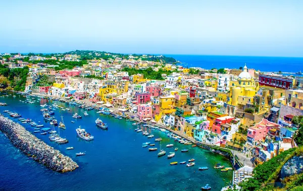 Procida con Cicerone e microtaxi